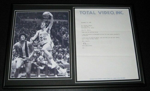 Dave debusschere signed framed - dave,